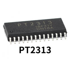 PT2313 IC Datasheet, Equivalent, Circuit Diagram, and Voltage
