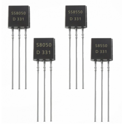 NPN Silicon Transistor S8050 - Datasheet, Application Specifications, Pinout and Equivalent Replacements